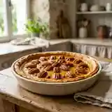 Tarte fondante au potimarron et noix de pécan caramélisées