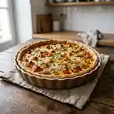 Tarte fondante au potimarron et Roquefort