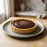Tarte fondante aux éclats de chocolat
