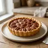 Tarte fondante aux noix de pécan caramélisées