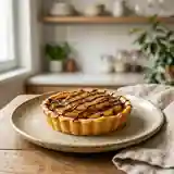 Tarte Fondante aux Pommes, Caramel et Chocolat