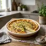 Tarte fondante courgette et ricotta : recette facile et gourmande