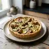 Tarte courgettes, figues et chèvre