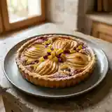 Tarte Poire et Écorces d'Orange
