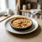 Tarte fondante pomme-banane maison