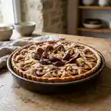 Tarte fondante quetsches et amandine
