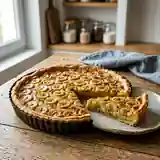 Tarte gourmande à la banane et au rhum