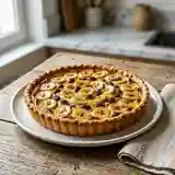 Tarte gourmande à la banane et aux raisins secs