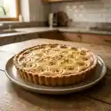Tarte gourmande à la banane et chocolat blanc