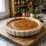 Tarte gourmande à la cassonade et à la bière