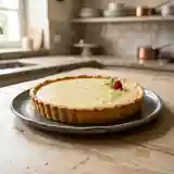 Tarte gourmande au chocolat blanc fondant