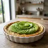 Tarte gourmande au crabe et avocat frais