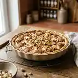 Tarte gourmande au nougat fondant
