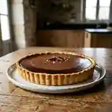 Tarte gourmande aux deux chocolats fondants