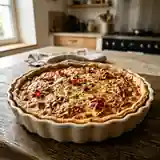 Tarte gourmande aux deux jambons fondants