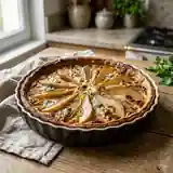 Tarte gourmande aux endives, poires et fromage bleu