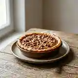 Tarte gourmande aux noix caramélisées et sirop d'érable
