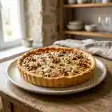 Tarte gourmande aux noix et roquefort