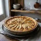 Tarte gourmande aux poires et à la fourme d'Ambert