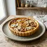 Tarte gourmande aux poires et roquefort