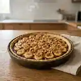 Tarte gourmande banane chocolat praliné