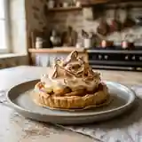 Tarte meringuée aux pommes et crème onctueuse : dessert gourmand et facile