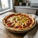 Tarte Mexicaine Savoureuse aux Légumes et Épices