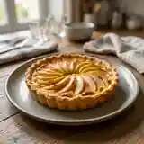 Tarte normande fondante au Calvados