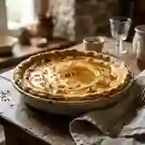 Tarte à la faisselle et au miel