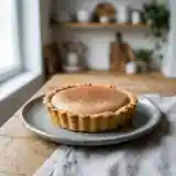 Tarte onctueuse à la mousse de café