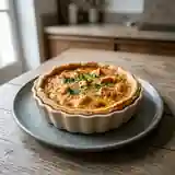 Tarte onctueuse au homard et sa bisque réduite