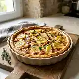 Tarte paysanne rustique facile et savoureuse