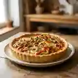 Tarte piperade au jambon de Bayonne