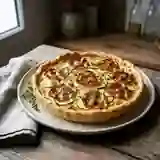 Tarte ricotta, courgettes et coppa