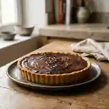 Tarte Romaine au Chocolat Noir et Fondant