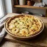 Tarte rustique aux pommes de terre et raclette fondante