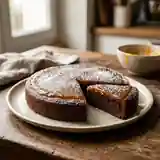 Tarte Sacher fondante chocolat et abricot