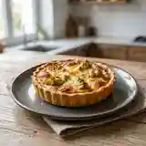 Tarte salée gourmande aux cœurs d'artichauts fondants
