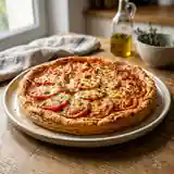 Tarte savoureuse à la tomate et au comté fondant