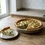 Tarte savoureuse à l'oseille et au poisson frais