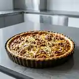 Tarte savoureuse au Bleu d'Auvergne et noix croquantes