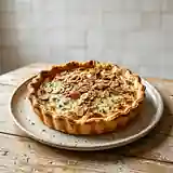 Tarte savoureuse au roquefort et amandes croquantes
