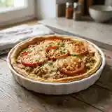 Tarte Thon Tomate : Relevée