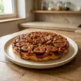 Tarte Tatin aux figues fraîches et fruits secs caramélisés