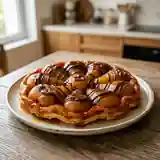 Tarte Tatin aux Poires et Chocolat Fondant
