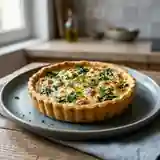 Tartelettes au bleu et épinards fondants