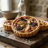 Tartelettes croustillantes au boudin noir et pommes caramélisées