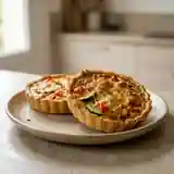 Tartelettes express gourmandes aux légumes et fromage
