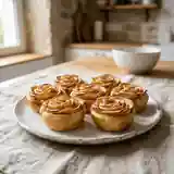 Tartelettes roses aux pommes croustillantes