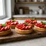 Tartelettes sablées aux fraises fraîches : dessert gourmand et facile